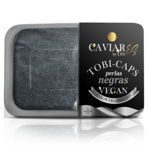 Black TOBI-CAPS pearls