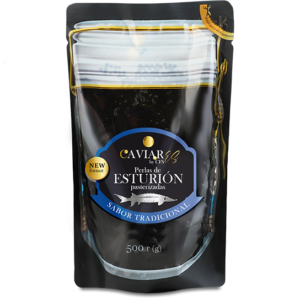 Pasteurized Pearls with Sturgeon